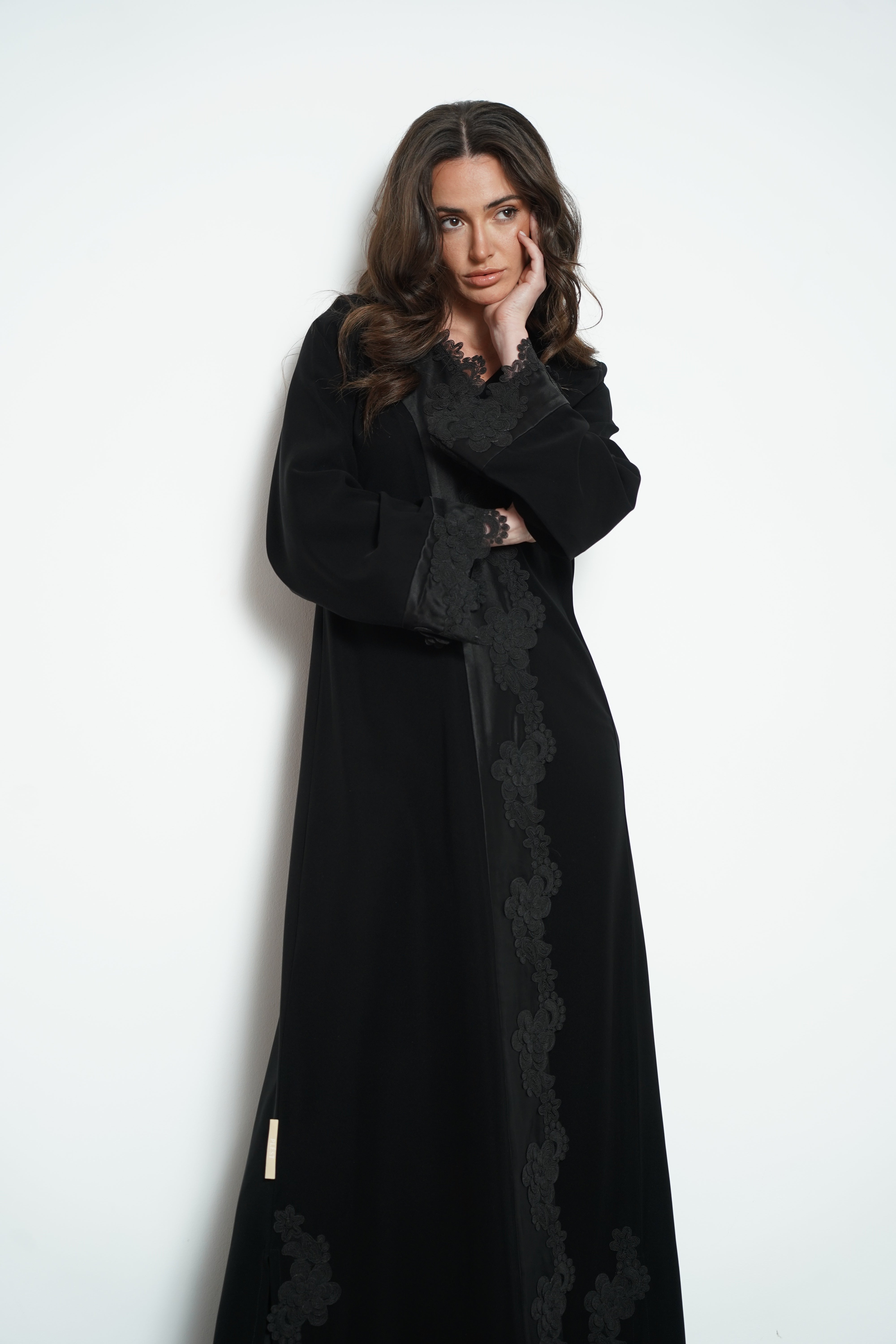 FLORAL LACE (Black)